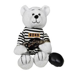 ELVIS JAILHOUSE ROCK BEAR 9" - GALLERY TREASURES - SIGNATURE COLLECTION - PLUSH